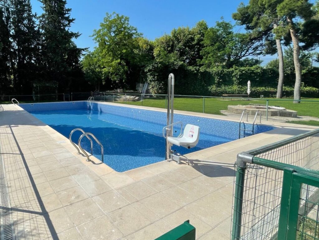 silla elevadora para piscinas