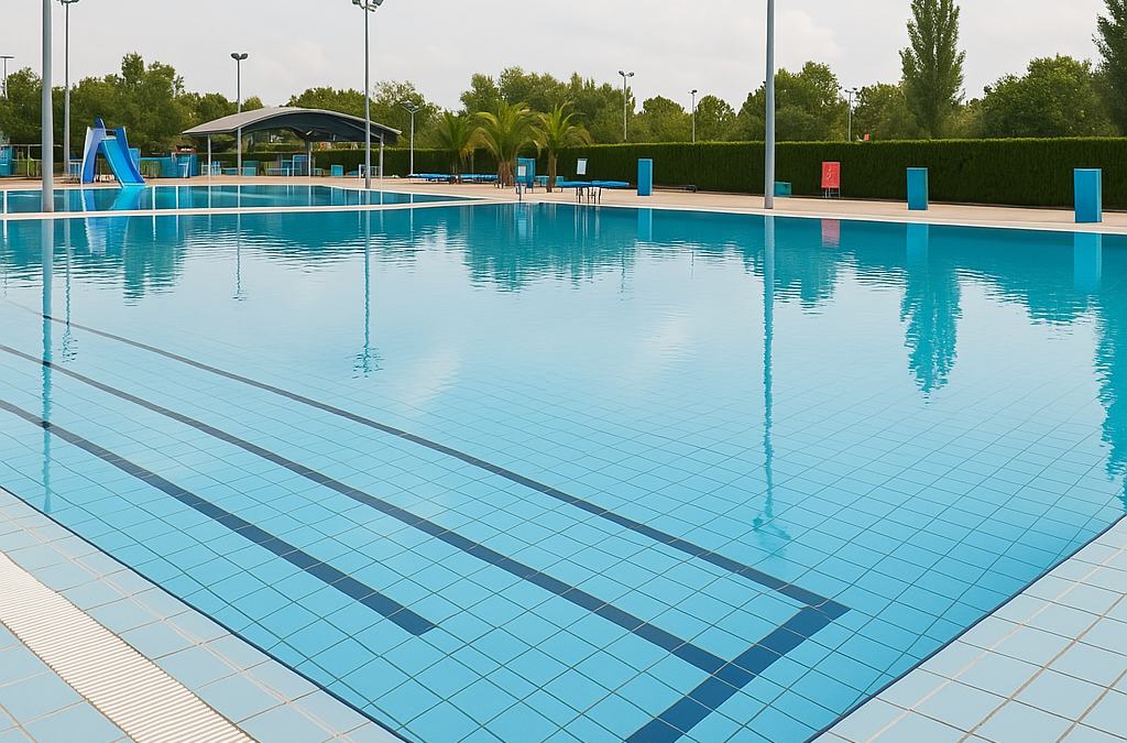 ahorro consumo agua piscina municipal