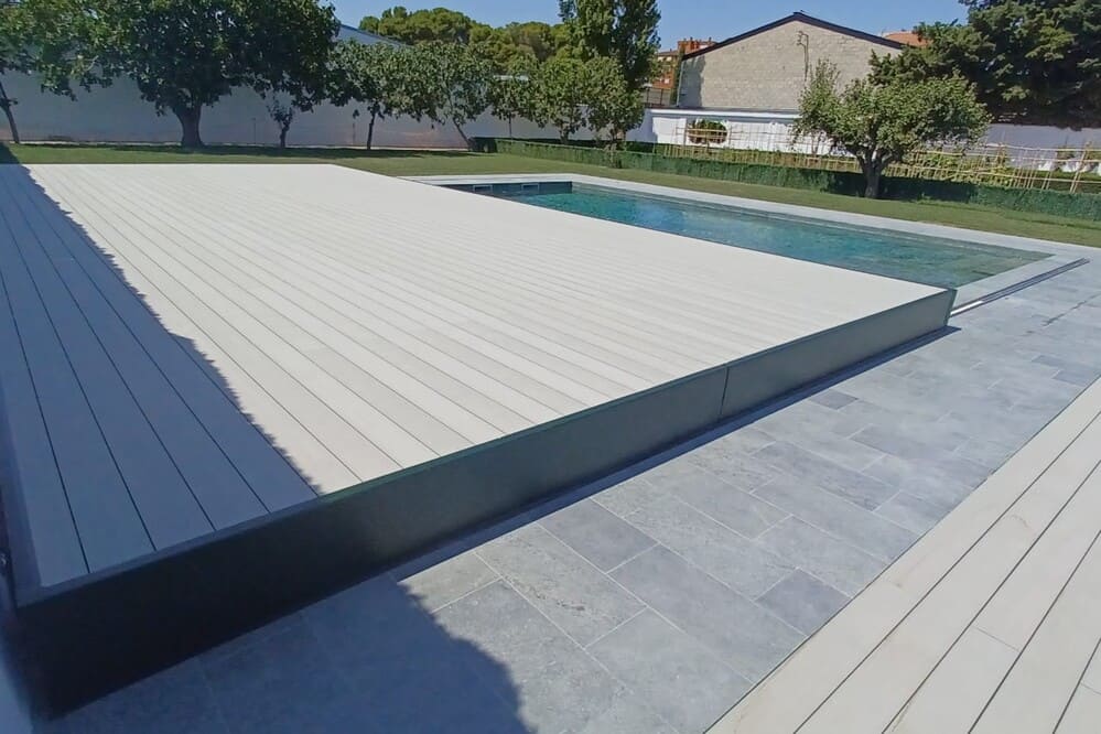 Piscinas con cubierta transitable