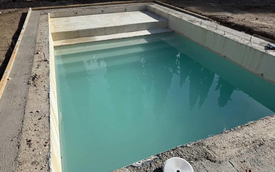 prueba de estanqueidad de una piscinas