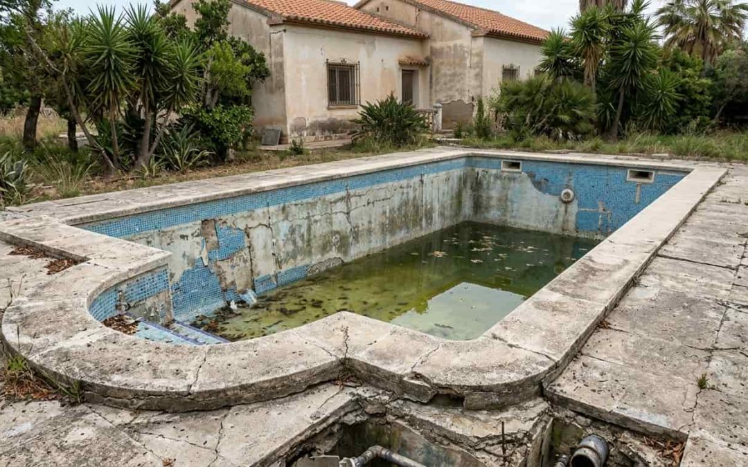 Problemas en piscinas antiguas