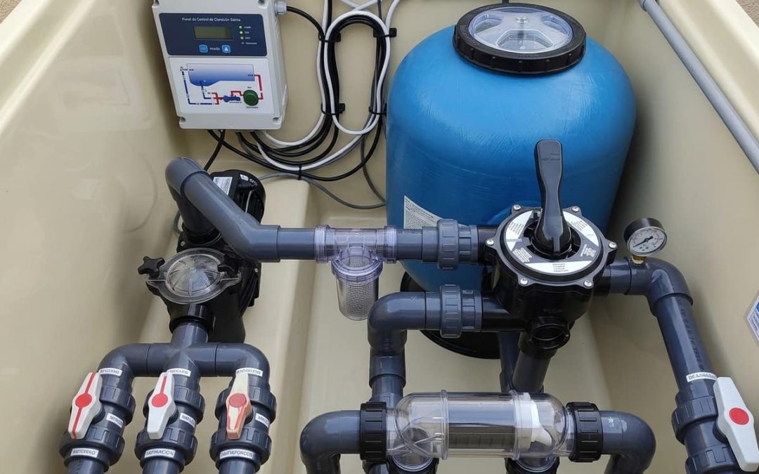 Sistema de filtración para piscinas
