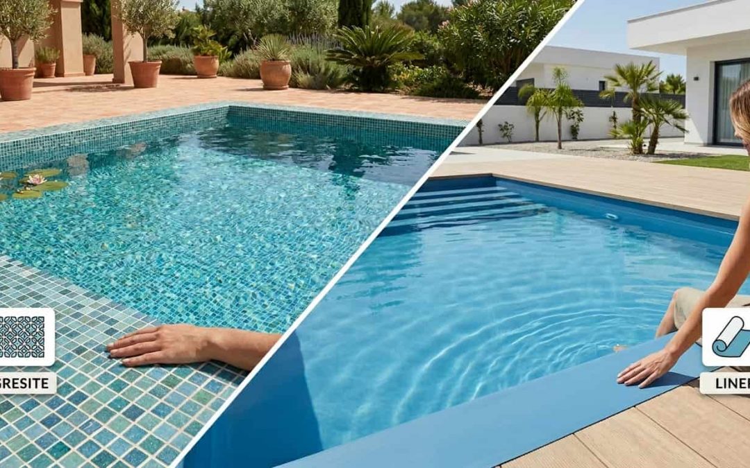 Liner o gresite para piscina: cuál es mejor para tu piscina
