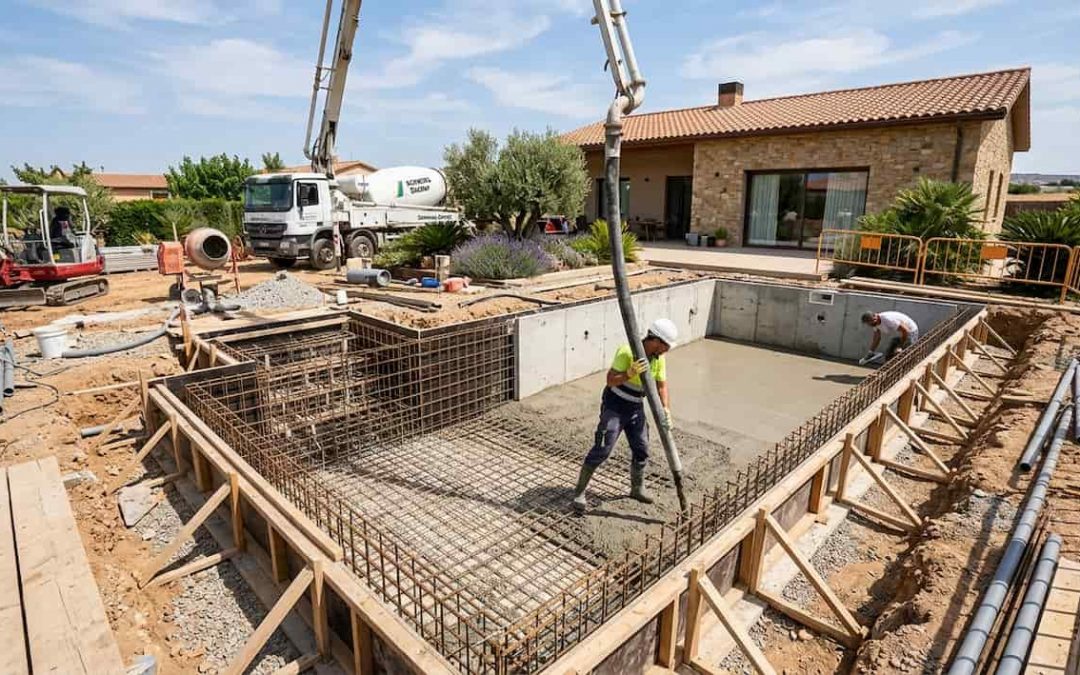 ¿Cuánto tiempo se tarda en hacer una piscina de obra? Fases y plazos reales