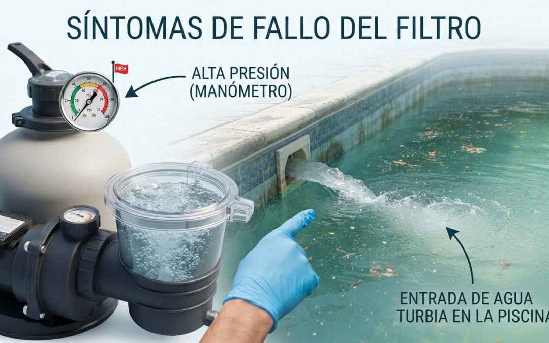 Filtro piscina no funciona
