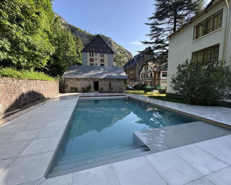 piscina de obra 9x4 canfranc