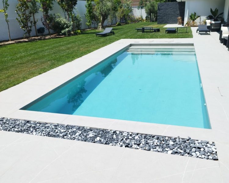 piscina de obra y cobertor sumergido casablanca zaragoza